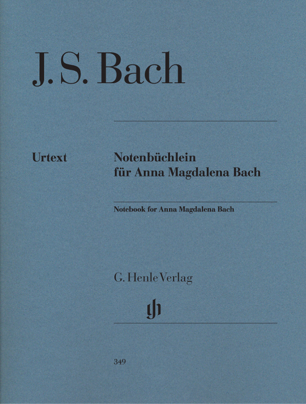J. S. Bach - NOTENBÜCHLEIN FÜR ANNA MAGDALENA BACH FÜR KLAVIER URTEXT (E.-G.HEINEMANN)