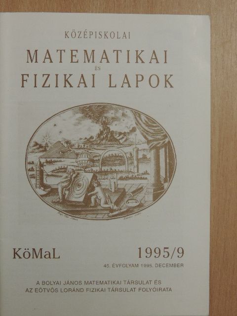 Rábai Imre - Középiskolai matematikai és fizikai lapok 1995. december [antikvár]