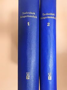 Taschenbuch Feingerätetechnik 1-2. [antikvár]