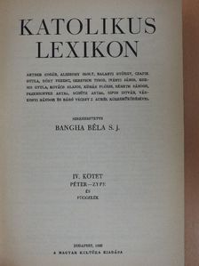 Katolikus lexikon IV. (töredék) [antikvár]