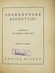 Shakespeare - Shakespeare szonettjei [antikvár]