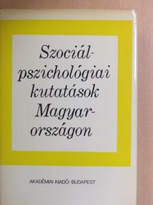 Buda Béla - Szociálpszichológiai kutatások Magyarországon [antikvár]