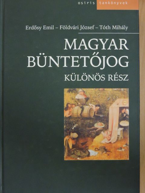 Erdősy Emil - Magyar büntetőjog [antikvár]