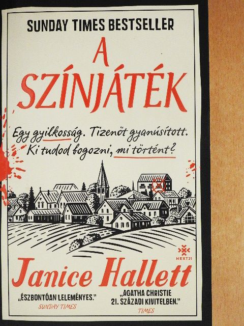 Janice Hallett - A színjáték [antikvár]