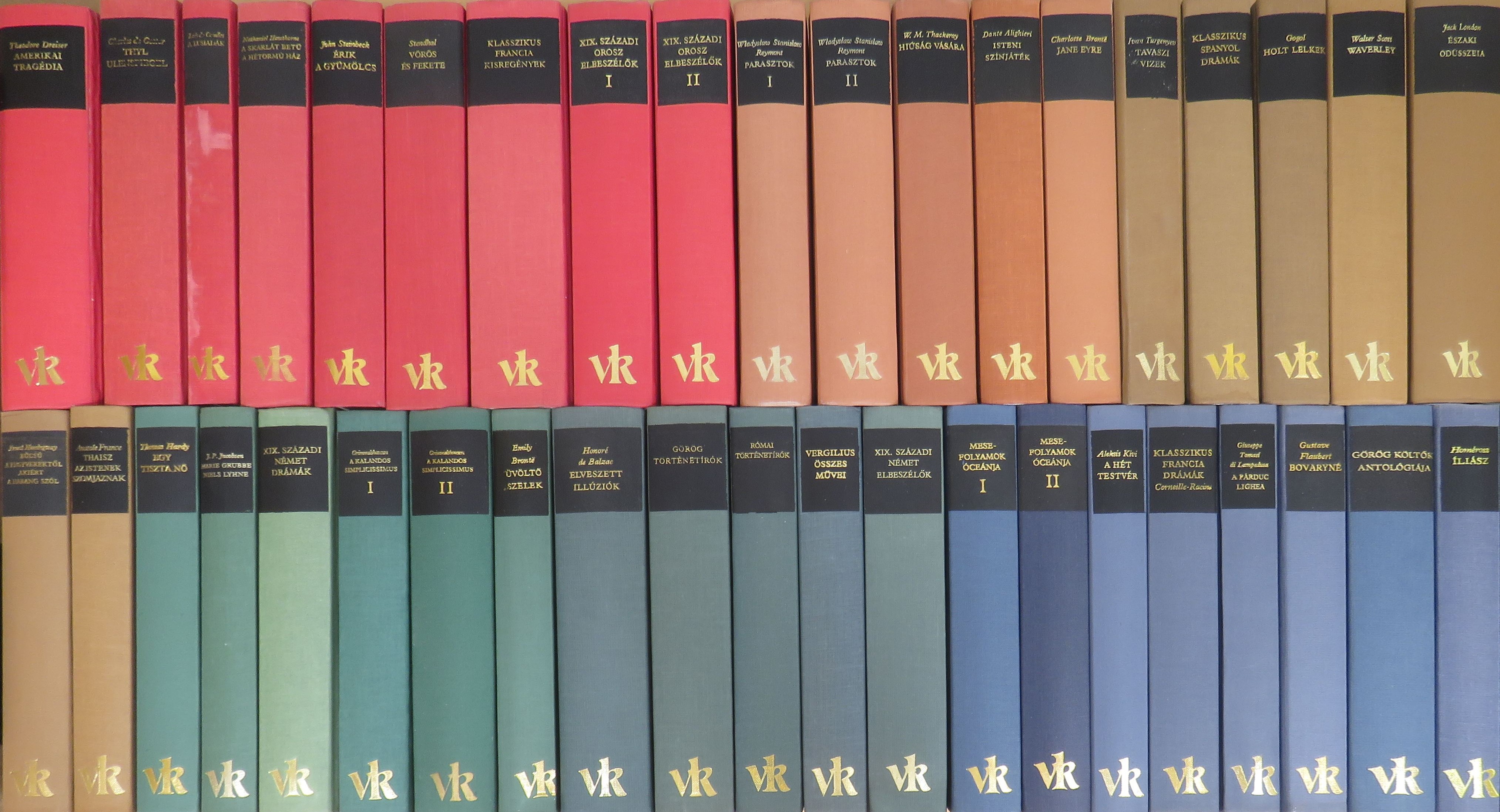 Aleksis Kivi - "40 kötet a világirodalom klasszikusai sorozatból (nem teljes sorozat)" [antikvár]