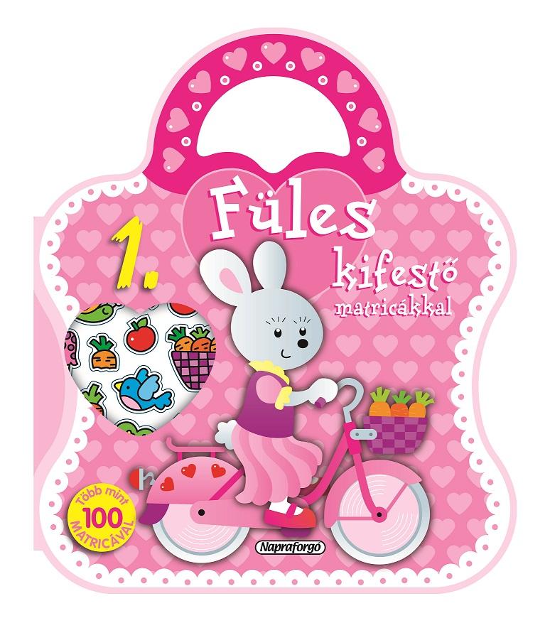 Füles kifestő matricákkal - 1. Bicikli