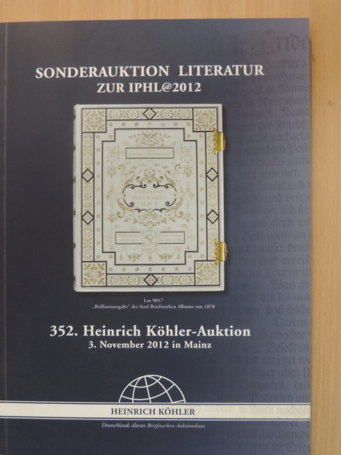 Sonderauktion Literatur zur IPHL@2012 [antikvár]