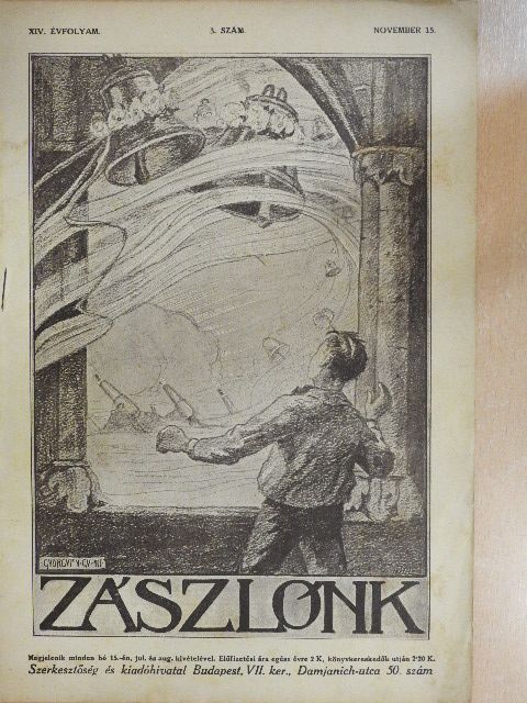 Konrád Jenő - Zászlónk 1915. november 15. [antikvár]