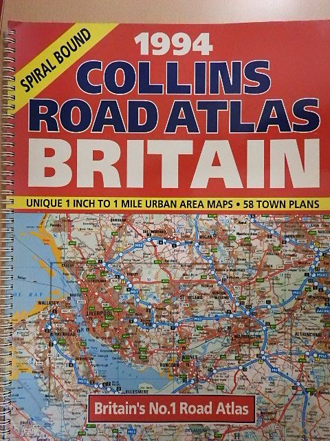 Collins Road Atlas Britain 1994 [antikvár]