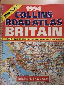 Collins Road Atlas Britain 1994 [antikvár]