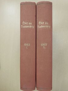 Élet és Tudomány 1963. január-december I-II. [antikvár]