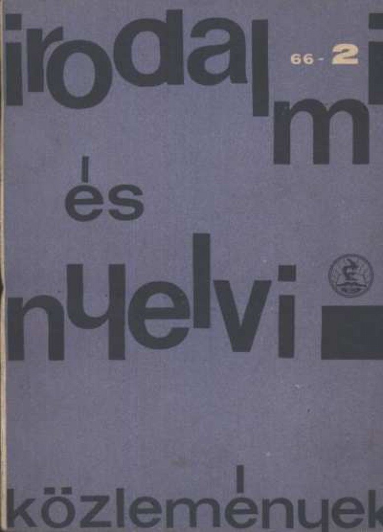 Gál György - Irodalmi és nyelvi közlemények 66-2 [antikvár]