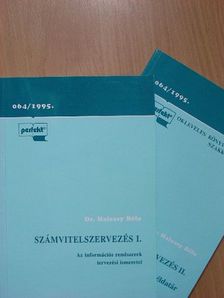 Dr. Halassy Béla - Számvitelszervezés I-II. [antikvár]
