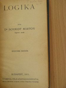 Dr. Schmidt Márton - Logika [antikvár]