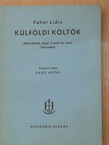 Ackermann Louise - Külföldi költők [antikvár]