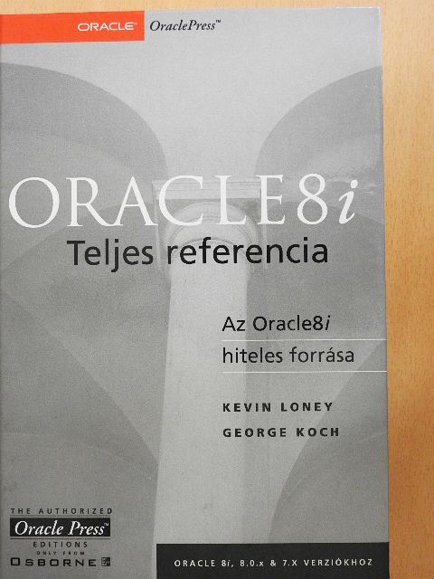 Georg Koch - Oracle8i [antikvár]