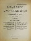 Kodály Zoltán - Magyar népzene II. [antikvár]