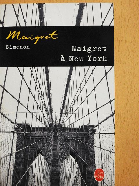 Georges Simenon - Maigret á New-York [antikvár]