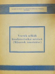 Durst István - Vezeték nélküli híradástechnikai mérések [antikvár]