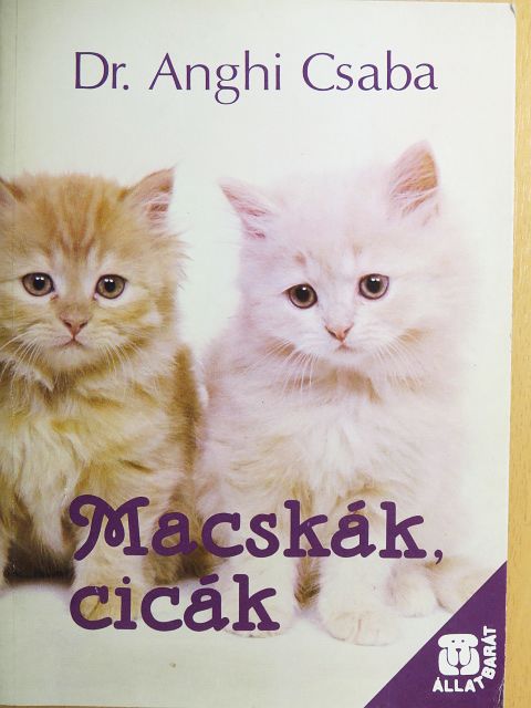 Dr. Anghi Csaba - Macskák, cicák [antikvár]