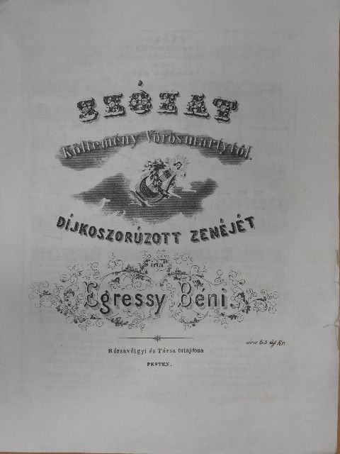 Egressy Béni - Szózat [antikvár]