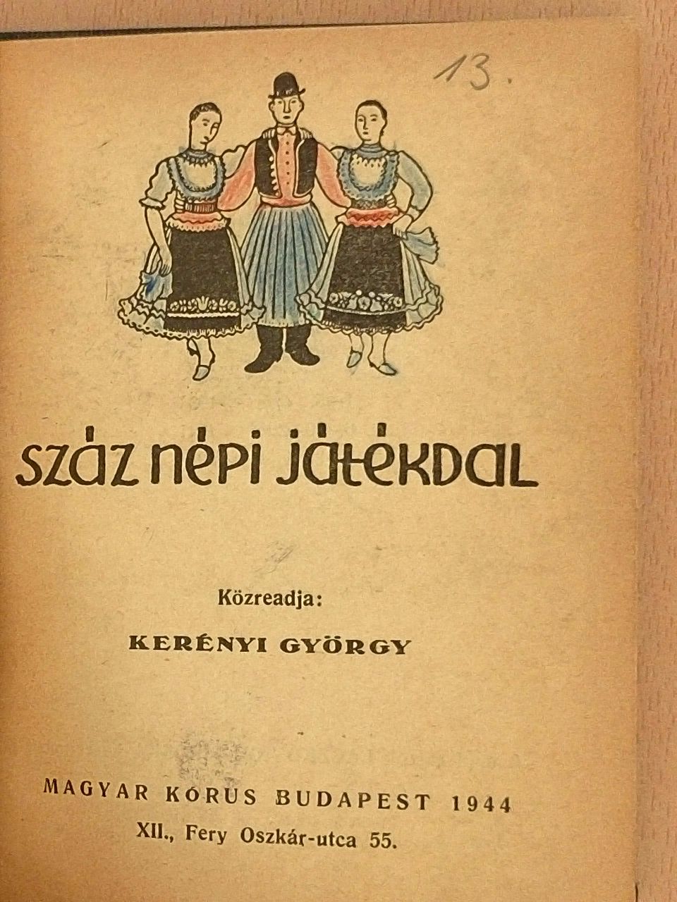 Száz népi játékdal [antikvár]