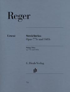 REGER - STREICHTRIOS OP.77b UND 141b URTEXT, STIMMEN (MICHAEL KUBE)