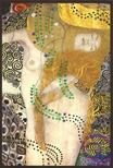 Pannónia Nyomda Zrt. - Gustav Klimt képeslap - Wasserschlangen I./Vízikígyók 1904/1907