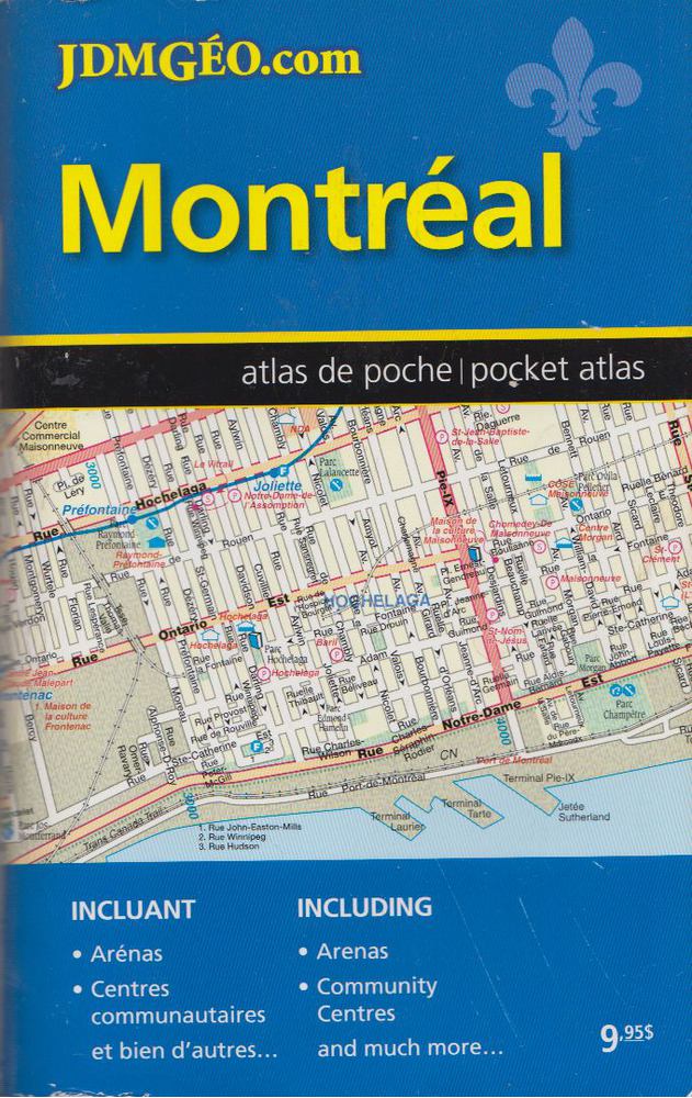 Montréal - atlas de poche/pocket atlas [antikvár]