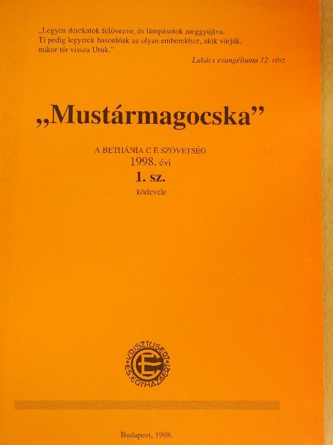 Ablonczy Kálmán - "Mustármagocska" [antikvár]