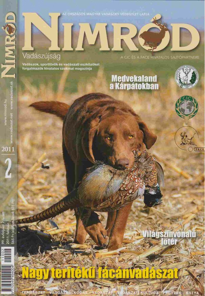 Zoltán Attila - Nimród vadászújság 2011/2. [antikvár]