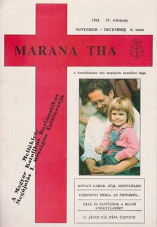 Marana Tha 1992 november-december 6. szám [antikvár]