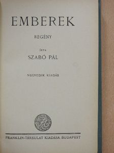Szabó Pál - Emberek [antikvár]