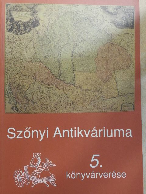 Szőnyi Antikváriuma 5. könyvárverése [antikvár]