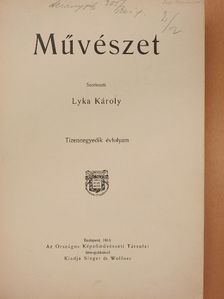 Dömötör István - Művészet 1915. (rossz állapotú) [antikvár]