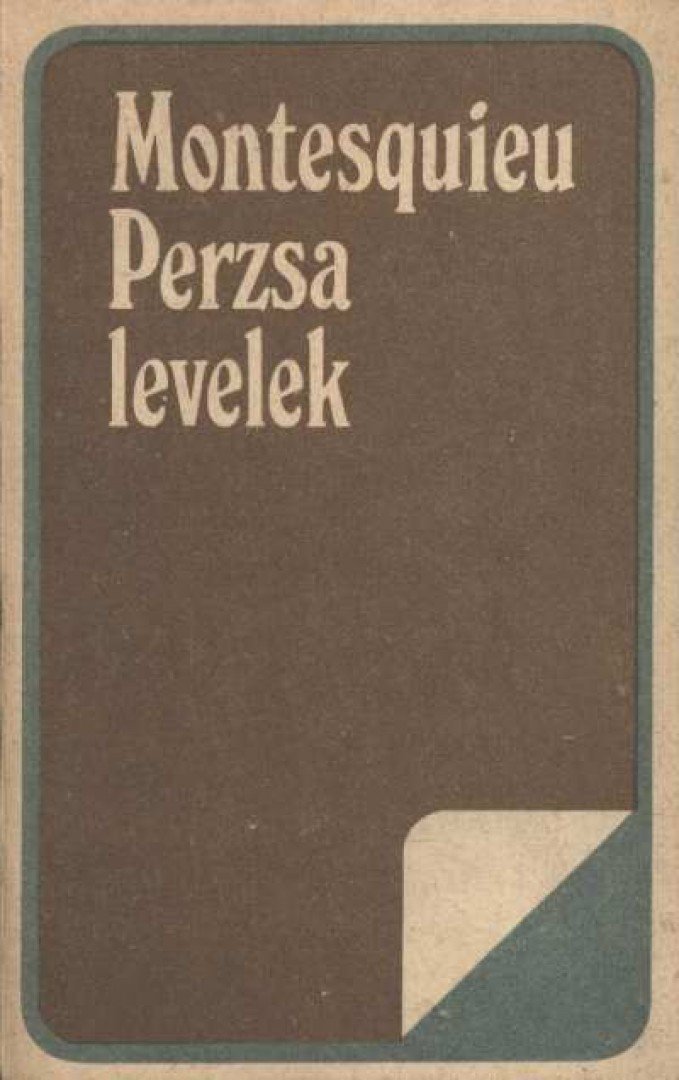 Montesquieu - Perzsa levelek [antikvár]