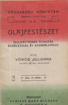 Vörös Julianna - Olajfestés [antikvár]