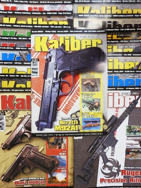 Kaliber 2017. január-december/4 db különszám [antikvár]