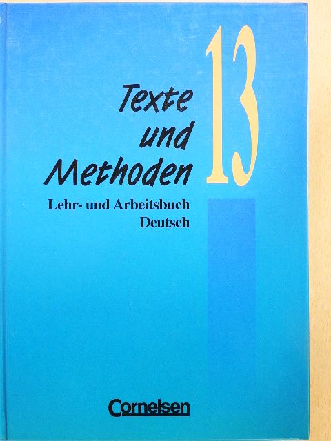 Texte und Methoden 13. [antikvár]