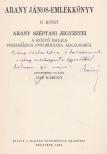 Arany János-Emlékkönyv II. (dedikált) [antikvár]