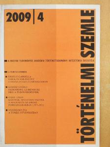 Erdélyi Gabriella - Történelmi Szemle 2009/4. [antikvár]