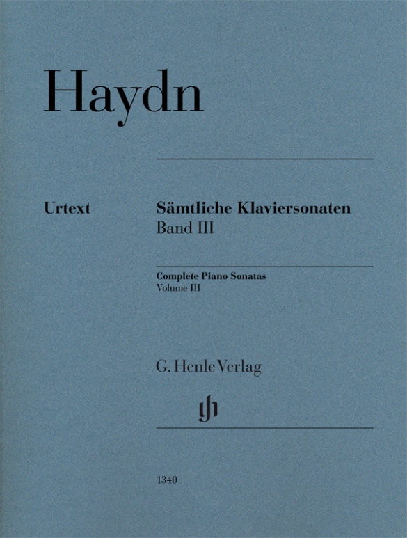 HAYDN JOSEPH - SÄMTLICHE KLAVIERSONATEN BAND III. - AUSGABE MIT FINGERSATZ