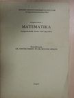 Kiegészítések a Matematika Gyógyszerészek részére című jegyzethez [antikvár]