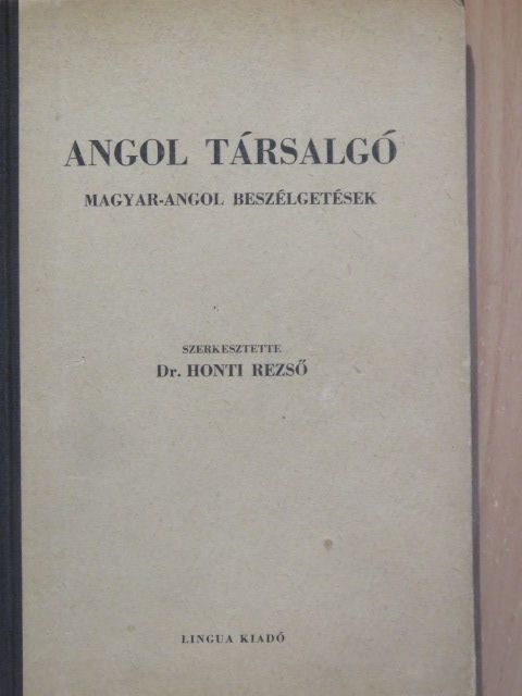 Angol társalgó [antikvár]