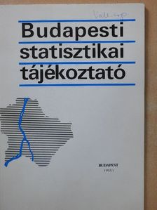 Budapesti statisztikai tájékoztató 1993/1. [antikvár]