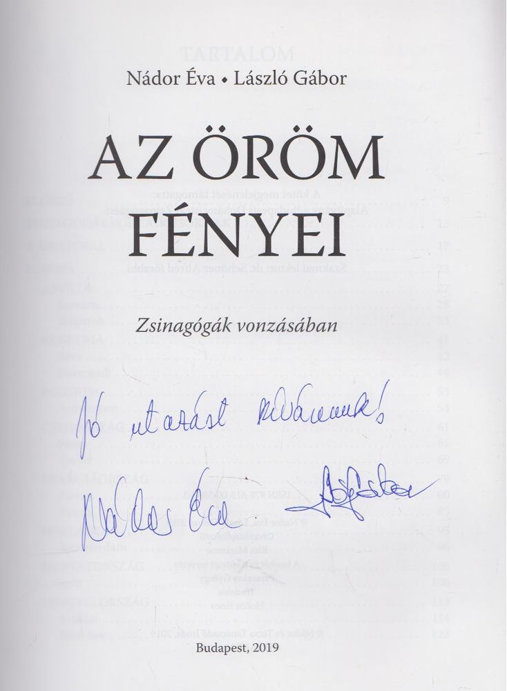 Az öröm fényei (dedikált) [antikvár]