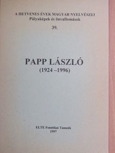 Papp László [antikvár]