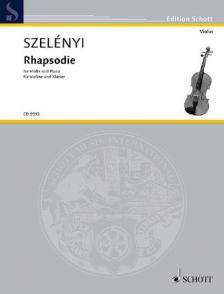 SZELÉNYI ISTVÁN - RHAPSODIE FOR VIOLIN AND PIANO