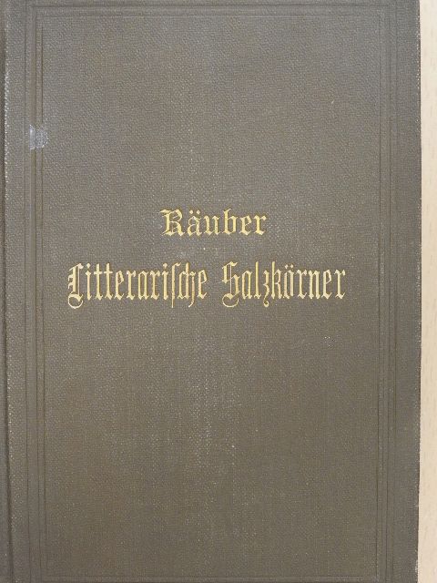 Andersen - Litterarische Salzkörner (gótbetűs) [antikvár]