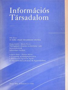 Duma László - Információs Társadalom 2012/3. [antikvár]